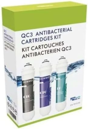 Kit cartuchos QC3 ultrafiltracin NELVA y ANETO